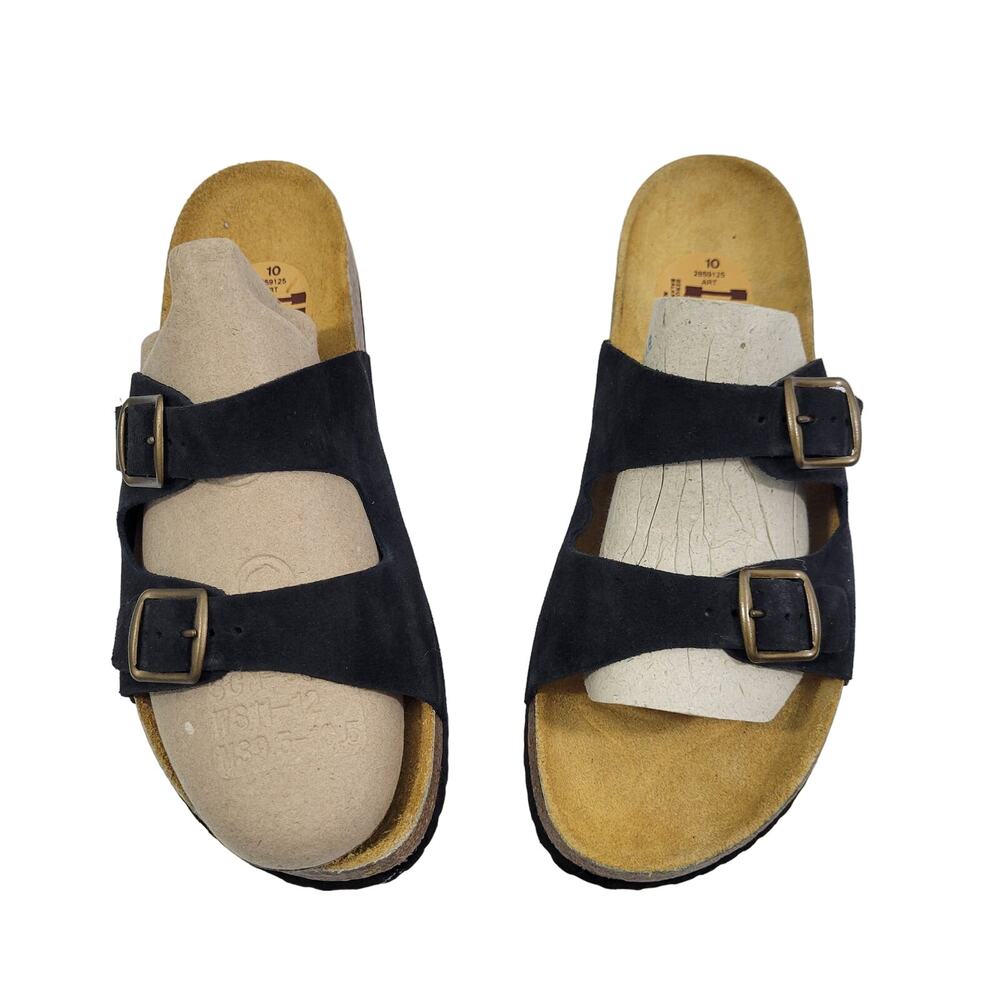 Ivan Emily 2 Strap Buckle Comfort Sandals Made In Spain Size 10  12024-2617